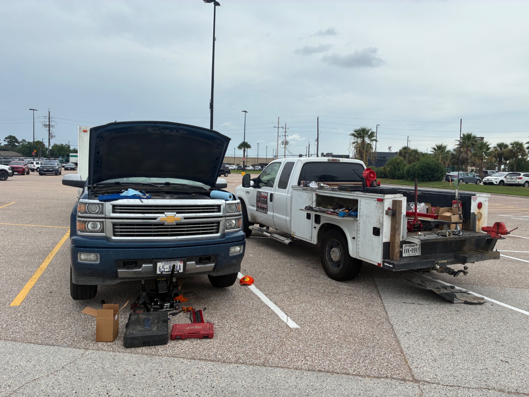 Heavy equipment mobile repair